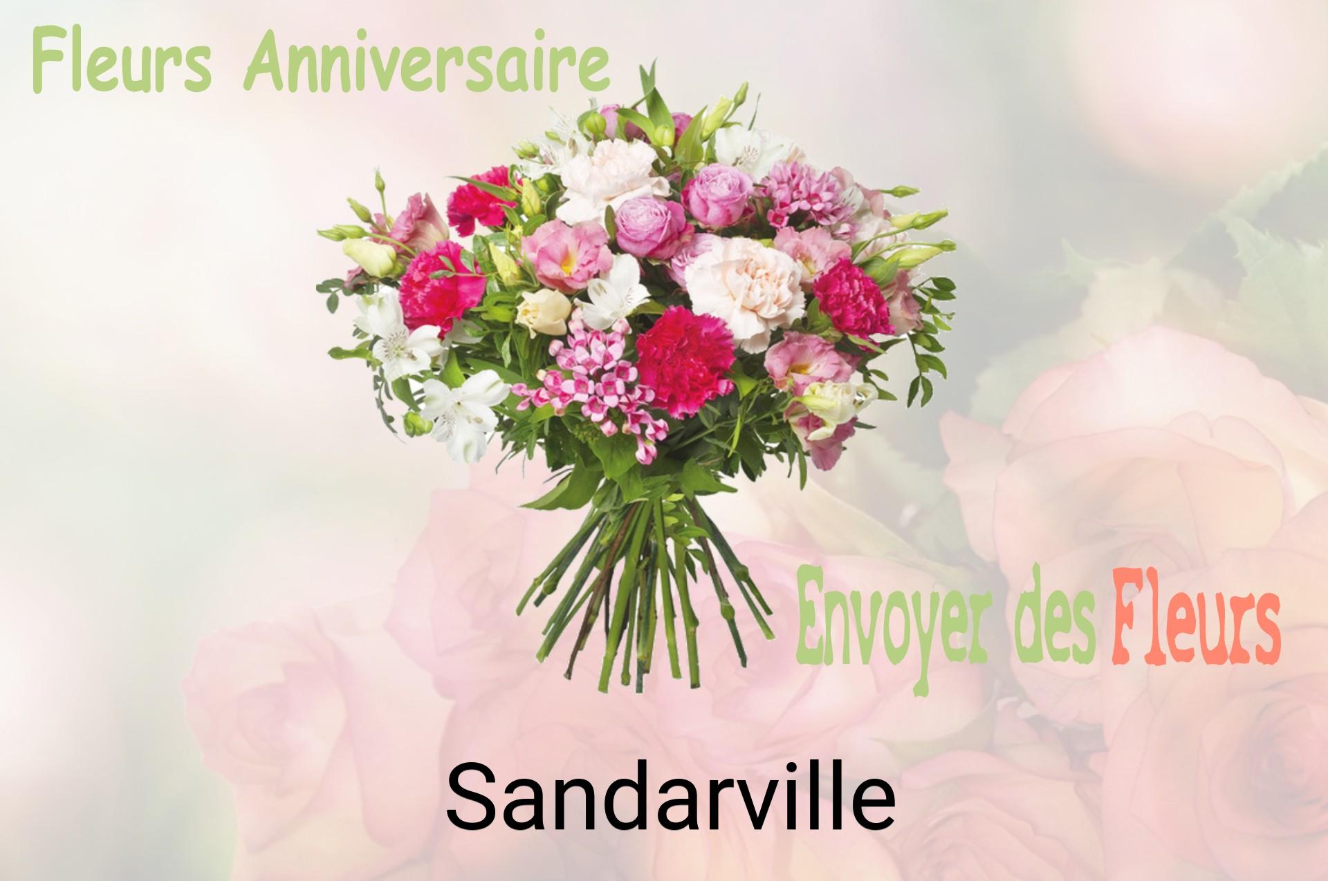 Bouquet de fleurs d’anniversaire livré à Sandarville